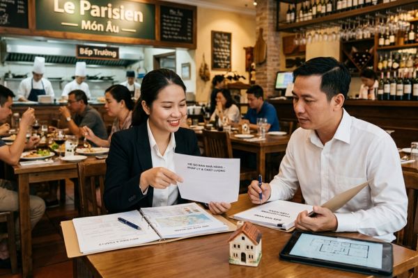 Bán nhà hàng món Âu: Pháp lý và tiêu chuẩn chất lượng