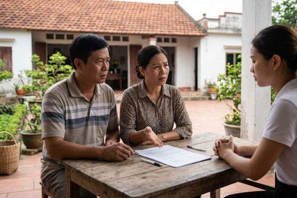 Bán nhà hộ gia đình: Tại sao thiếu chữ ký của con cái là hợp đồng bị hủy?