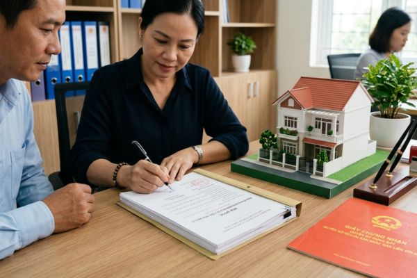 Chuyển nhượng đất gắn liền với nhà ở: Hướng dẫn lập hợp đồng chuẩn