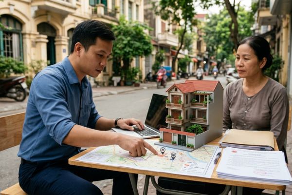 Dịch vụ kiểm tra ngầm thông tin ngăn chặn mua bán nhà tại khu vực Hà Nội