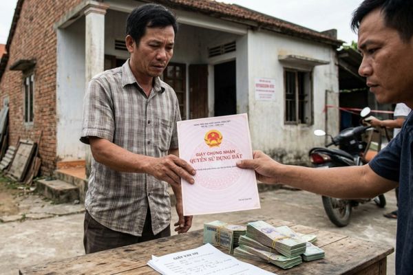 Mua đất bằng tiền vay tín dụng đen: Nguy cơ bị siết tài sản giá rẻ