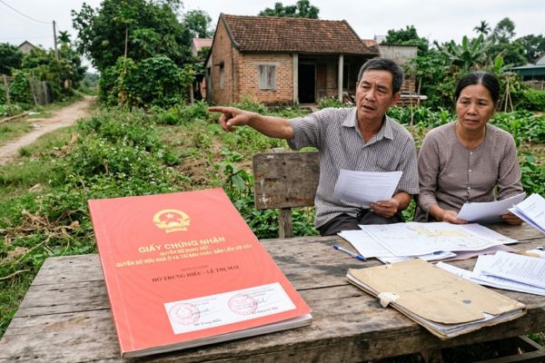 Mua đất không có đường vào: Rắc rối pháp lý kéo dài khi làm sổ hồng