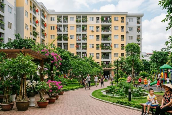 Nhà ở xã hội (NƠXH) và quyền về cảnh quan