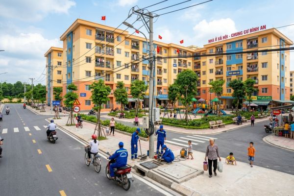 Nhà ở xã hội (NƠXH) và quyền về hạ tầng kỹ thuật