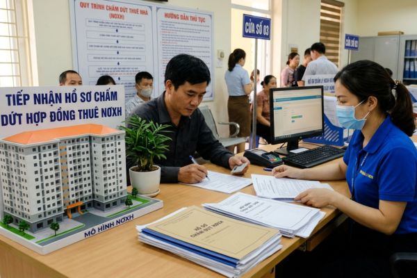 Thủ tục đăng ký chấm dứt hợp đồng thuê Nhà ở xã hội (NƠXH)
