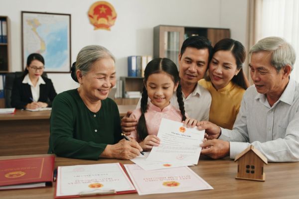Cho tặng nhà đất cho người từ đủ 6 tuổi đến dưới 15 tuổi: Quy định pháp lý chuẩn