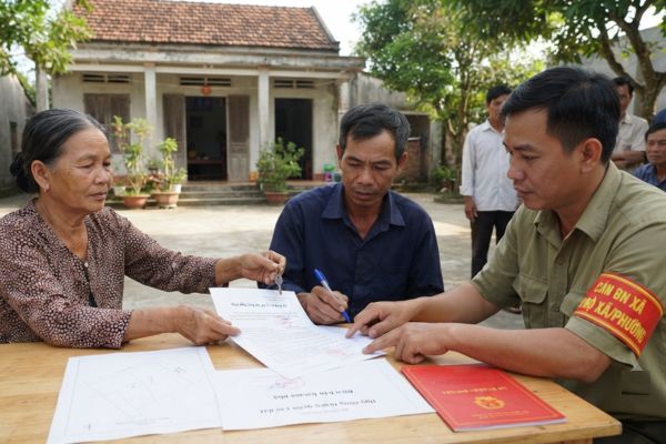 Cho tặng nhà đất nhưng bên nhận tặng cho đang bị áp dụng biện pháp giáo dục tại xã phường