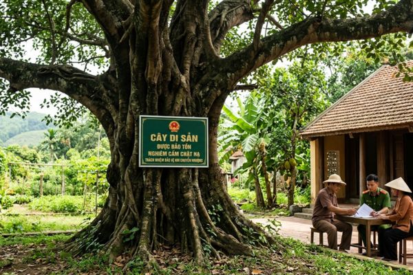Đất có cây cổ thụ thuộc danh mục bảo tồn: Nghĩa vụ giữ gìn khi sang tên