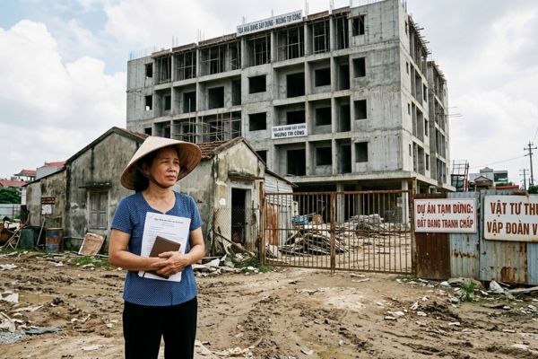 Đất dính tranh chấp giữa các tập đoàn bất động sản: Số phận người mua