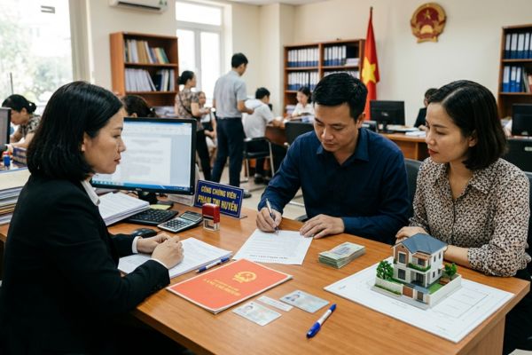 Lập văn bản thỏa thuận đặt cọc đất tại phòng công chứng: Tại sao nên làm?