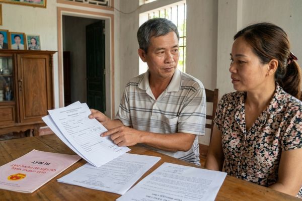 Tặng cho nhà đất bị mất sổ đỏ: Phải làm lại sổ trước hay lập hợp đồng tặng cho trước?