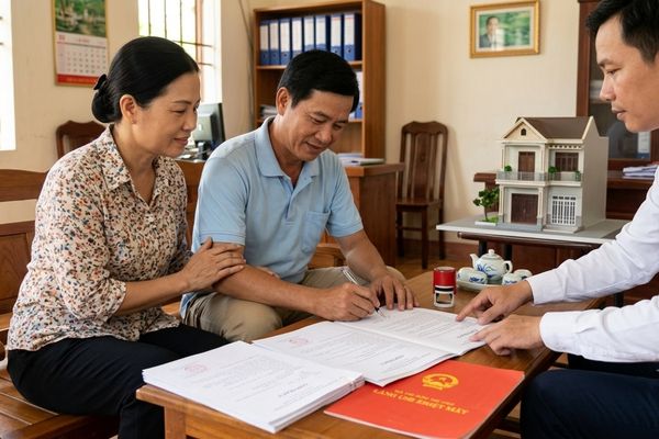 Tặng cho nhà đất khi Giấy chứng nhận đang đứng tên Doanh nghiệp tư nhân do cá nhân làm chủ