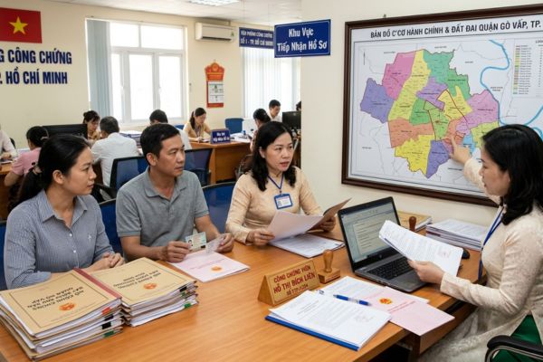 Thẩm quyền địa hạt của Văn phòng công chứng đối với giao dịch đất