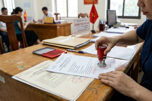 Chứng thực bản sao Giấy chứng nhận đăng ký hoạt động tổ chức phi chính phủ