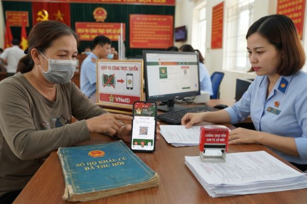 Chứng thực bản sao Sổ hộ khẩu cũ đã thu hồi: Giải pháp thay thế bằng VNeID