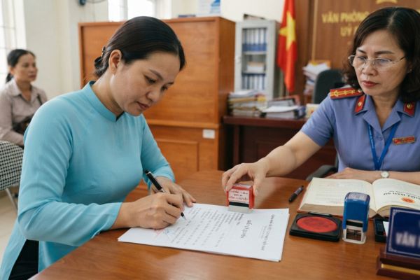 Chứng thực chữ ký trên giấy ủy quyền nộp hồ sơ gia hạn thời hạn sử dụng đất