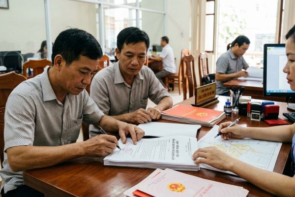 Chứng thực hợp đồng góp vốn bằng quyền sử dụng đất giữa cá nhân với cá nhân