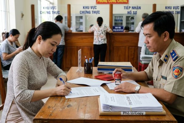 Giấy tờ phô tô có được dùng để chứng thực chữ ký hay không?
