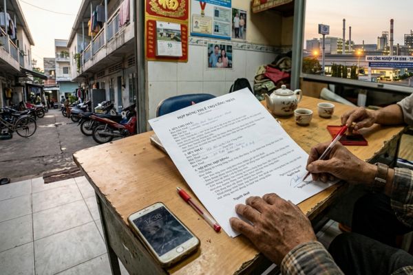 Hợp đồng cho thuê nhà trọ công nhân gần khu công nghiệp lớn