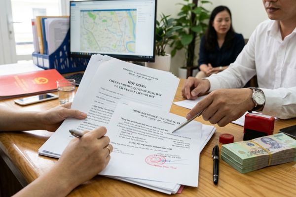 Hợp đồng chuyển nhượng bất động sản dính nợ thuế: Ai chịu trách nhiệm nộp?