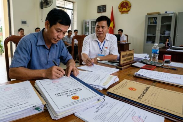 Hợp đồng chuyển nhượng đất giãn dân ven đô: Bộ hồ sơ pháp lý chuẩn