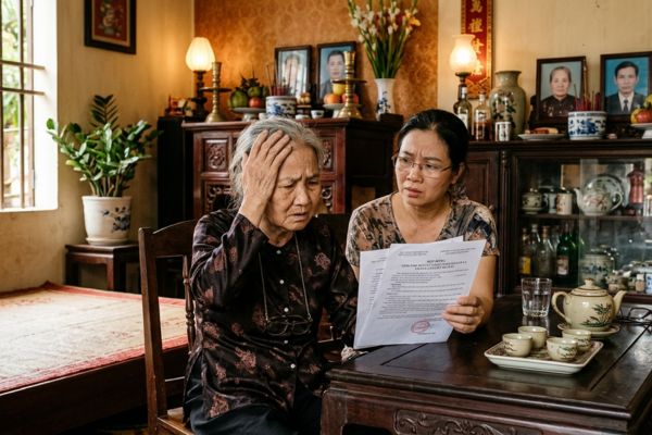 Hợp đồng tặng cho nhà đất nhưng bên cho tặng đột ngột mất trí nhớ