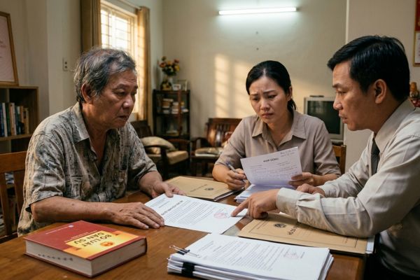 Hợp đồng tặng cho nhà đất nhưng bên nhận bị Tòa án tuyên bố mất năng lực