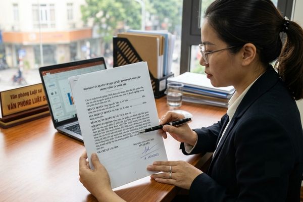 Hợp đồng ủy quyền quyết định phần vốn góp trong doanh nghiệp TNHH