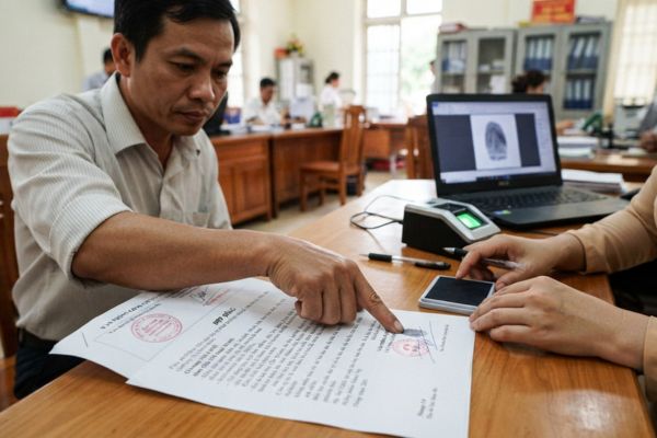 Sự cần thiết của việc lưu lại dấu vân tay khi chứng thực chữ ký
